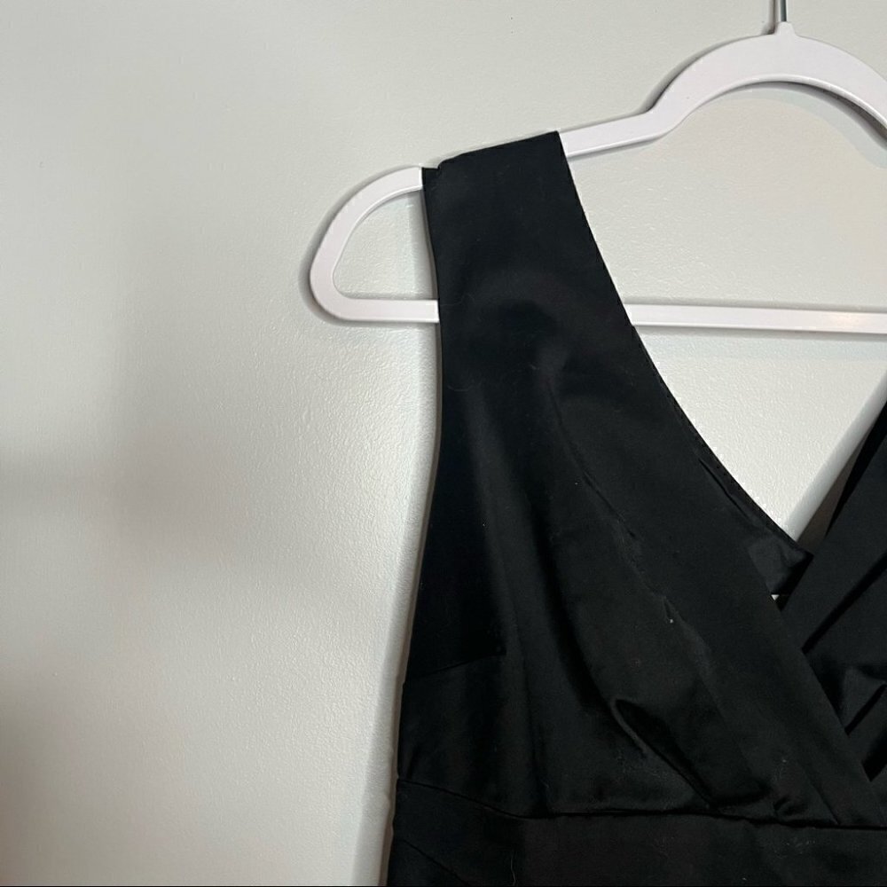 Boden Classic Black Smart Shift Dress Sleeveless - Picture 2 of 6